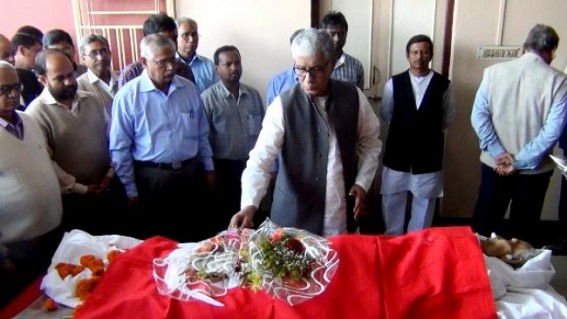 CPI (M) State committee member Sirish Bhattacharjee had breathed His last CPI (M) State committee member Sirish Bhattacharjee had breathed His last